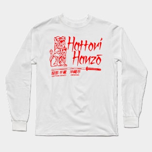 Hattori Hanzo Red Long Sleeve T-Shirt